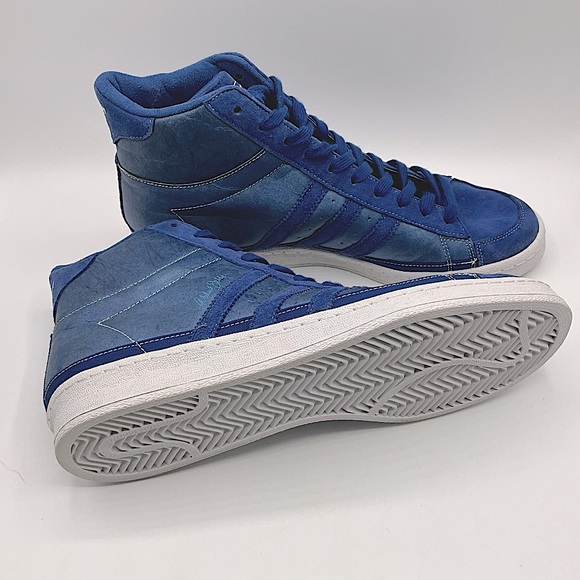 Adidas Jabbar Blueprint Hi Sneaker Shoe, Size 10.5 NEW - Picture 6 of 7